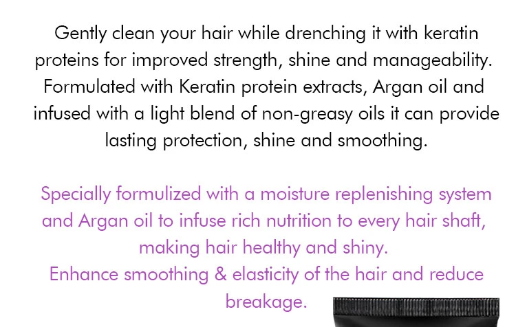 Moisturizing Hair Restoration Natural Organic Moroccan Argan Oil Shampoo