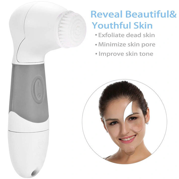 Factory Sales Silicone Facial Brush Cleanser /Ultrasonic Face Cleanser