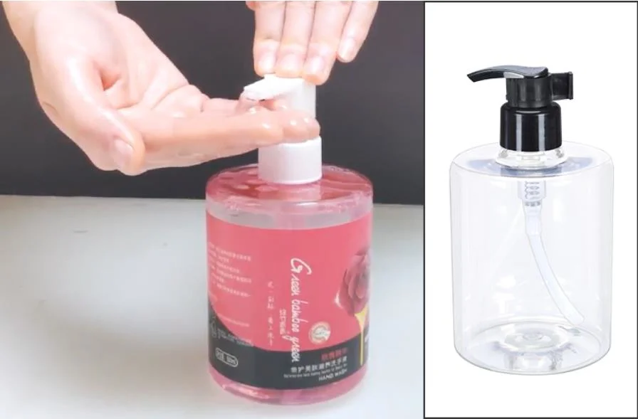 150ml Beauty Frosted Foam Clear Pet Plastic Bottle with Black White Foam Pump