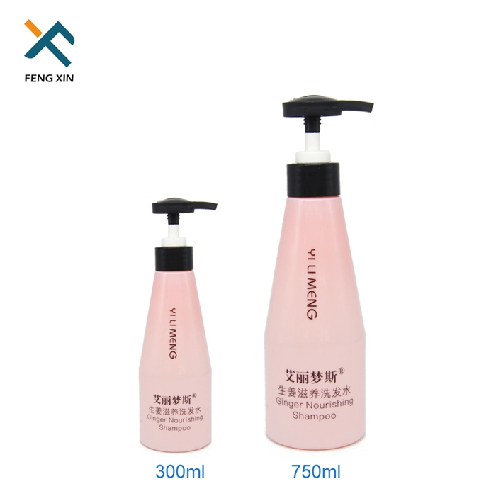 300ml Cosmetic Packing Shampoo Plastic Pet Bottle