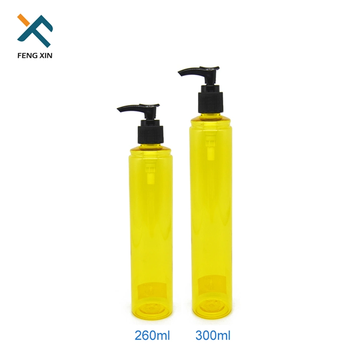 Factory 300ml Skin Care Lotion Shampoo Pump Pet Plastic Bottles