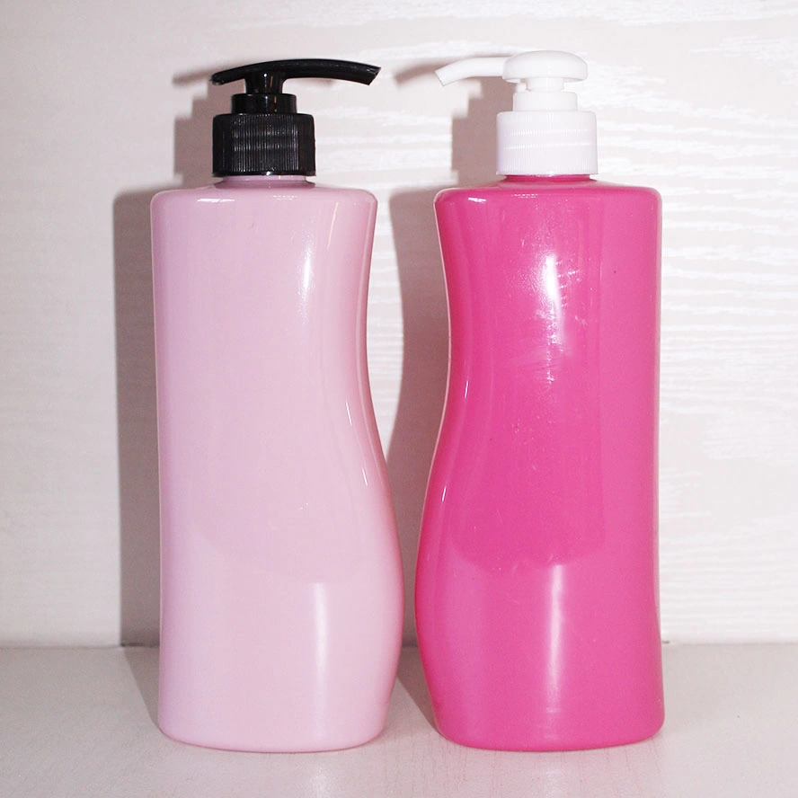 500ml Pet Plastic Pearly Luster Shampoo and Conditioner Lotion Bottle Packaging