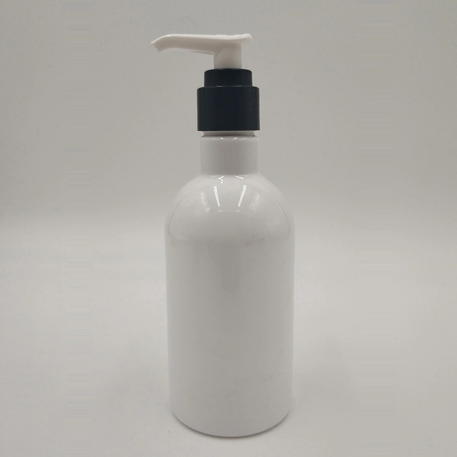 250ml Pet Sloping Shoulder Plastic Packaging Bottle Using for Shampoo and Conditioner