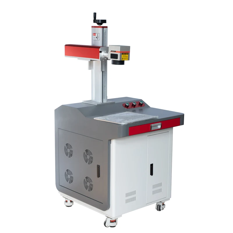 10W 20W 30W Enclosed Fiber Laser Marking Machine/Laser Marking Machine for Jewelry/Laser Engraving Marking Machine