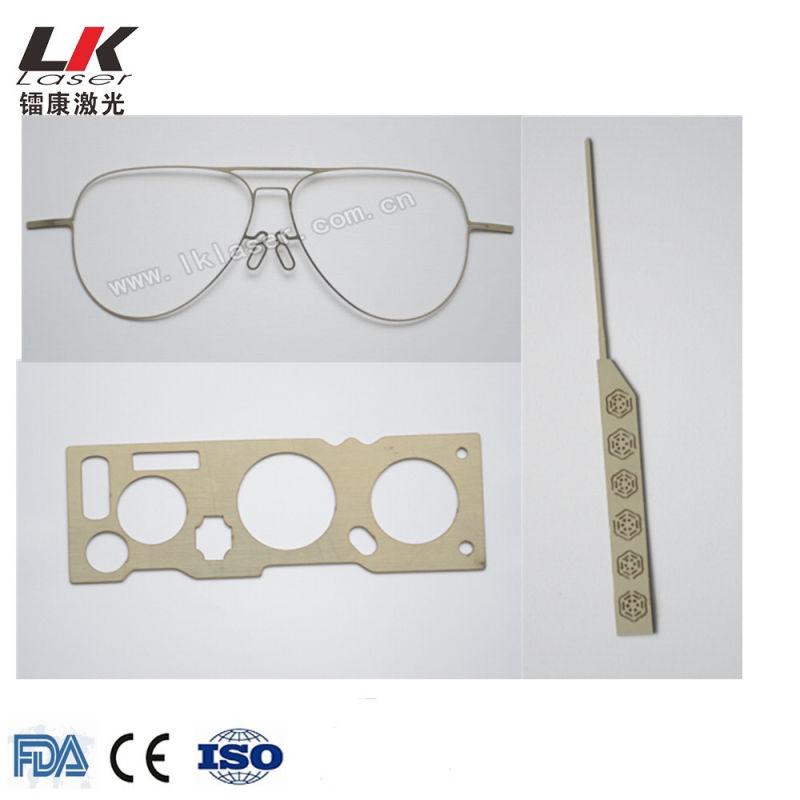Mido Eyeglasses Glasses Eyewear Metal Laser Cutting/Engraving Machine 1000W Metal CNC Fiber Laser Cutting Machine