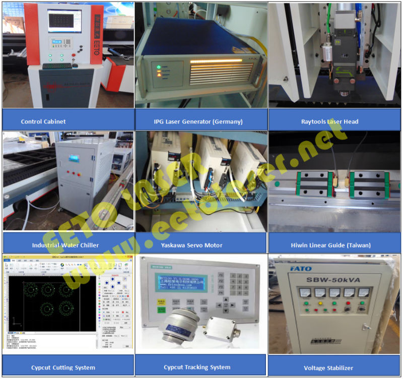 Fiber Laser Cutting Machine for Metal Processing-Ipg-2000W