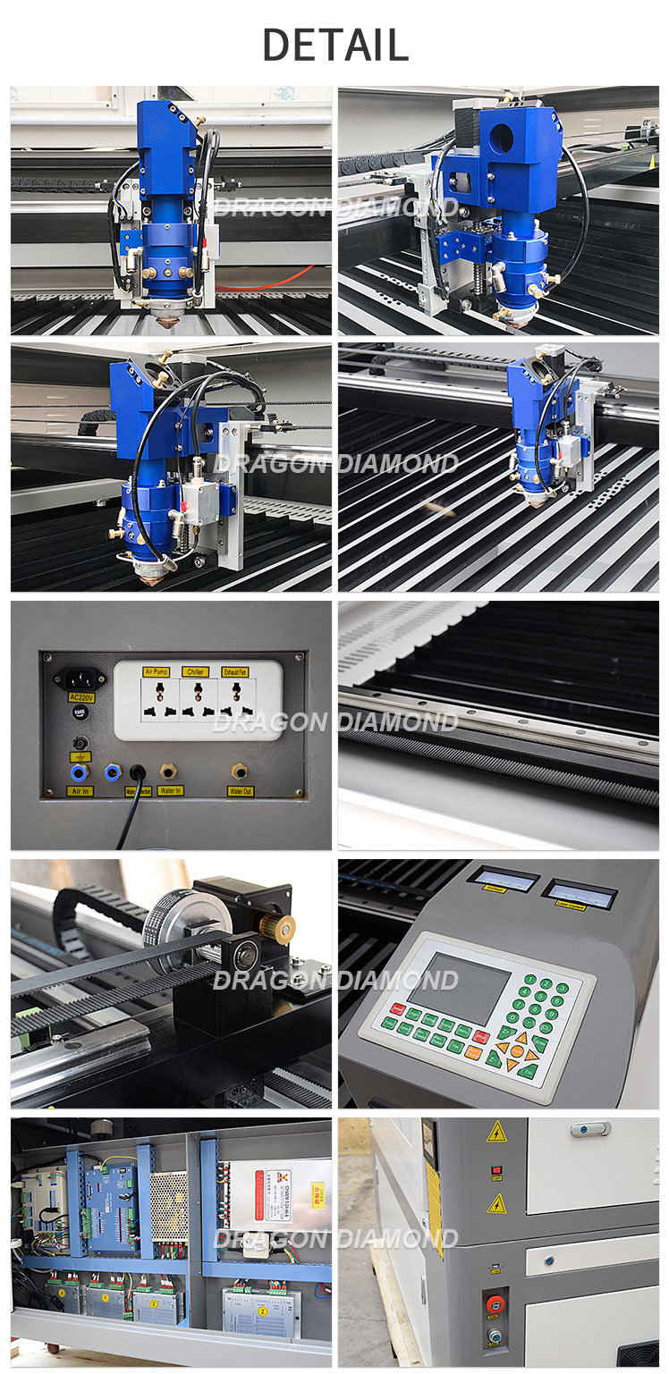 150W Reci Laser Tube Sheet Metal Laser Cutting Machine 1390 for Sale