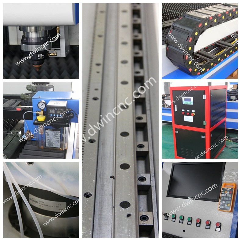 500W 750W CNC Precision Metal Fiber Laser Cutting Machine with Ipg/Raycus Source 1390