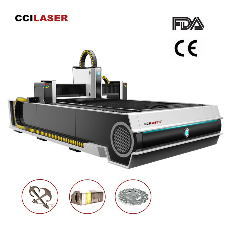 Flc-3015c 1500W Ipg Laser Source Carbon Steel Fiber Laser Cutting Machine