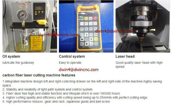 500W Stainless Steel CNC Laser Cutting Machine