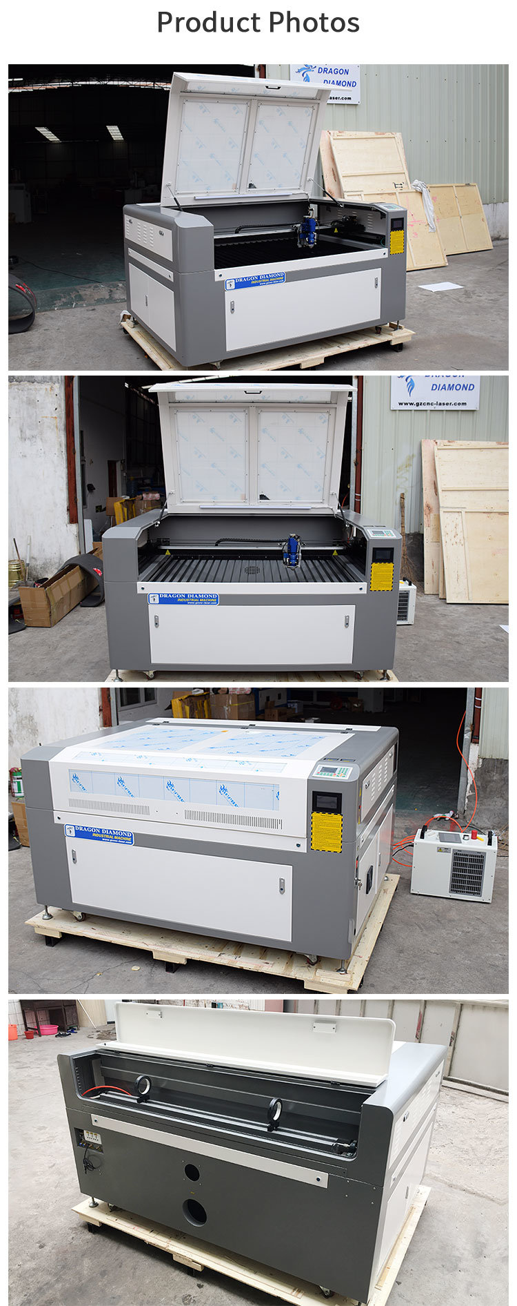 CO2 Laser Engraving 1610 CNC Mixed Cutting Machine