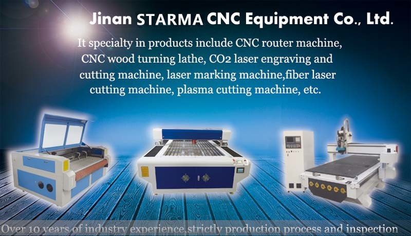 Starma CNC Hot Sale Metal Laser Cutting Machine 3015 with 1000W Raycus