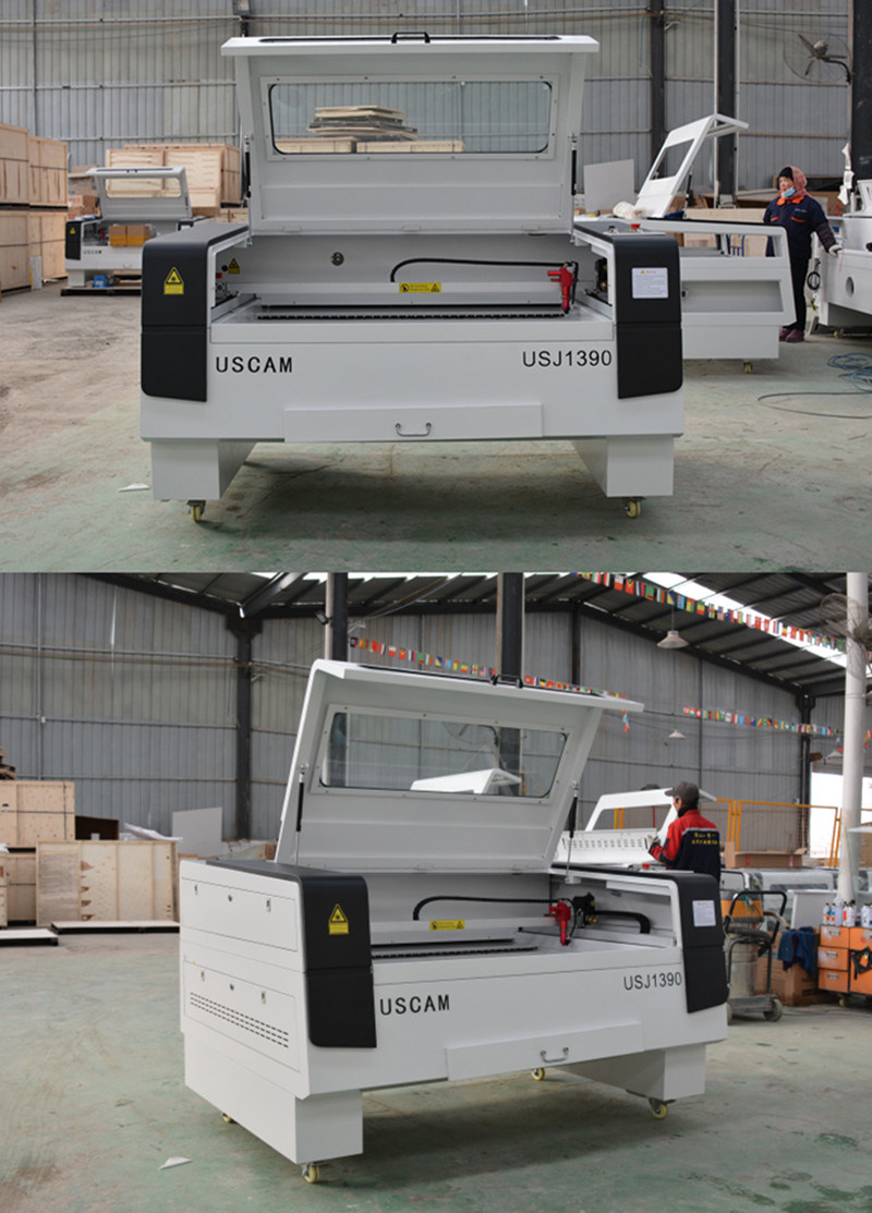 100 W 130W 1390 1610 Laser Cutting CO2 Laser Machine for Fabric Cutting Laser Engraver