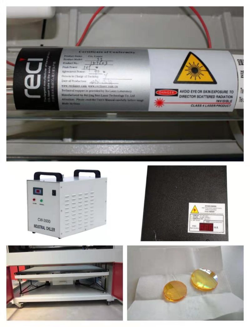 CO2 Laser Cutting Engraving Machine with 1610 CCD Camera Advertising/ Logo/Leather /Decoration/Acrylic