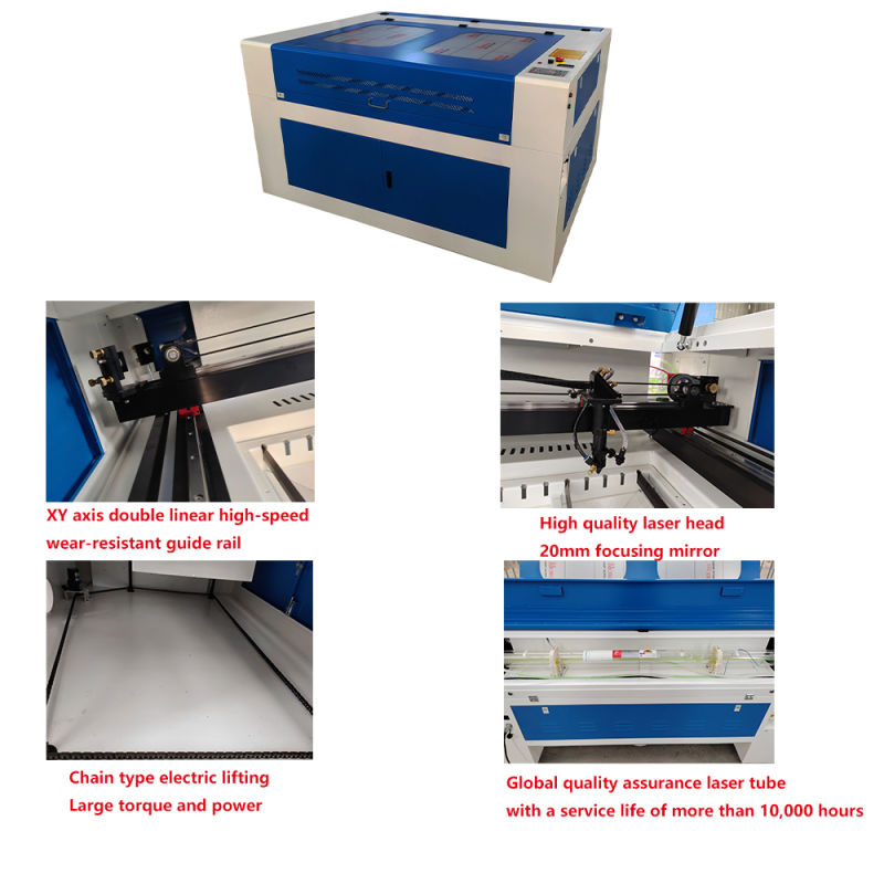 Cheap World Top 10 Laser Cutting Machine for Nonmetal 9060