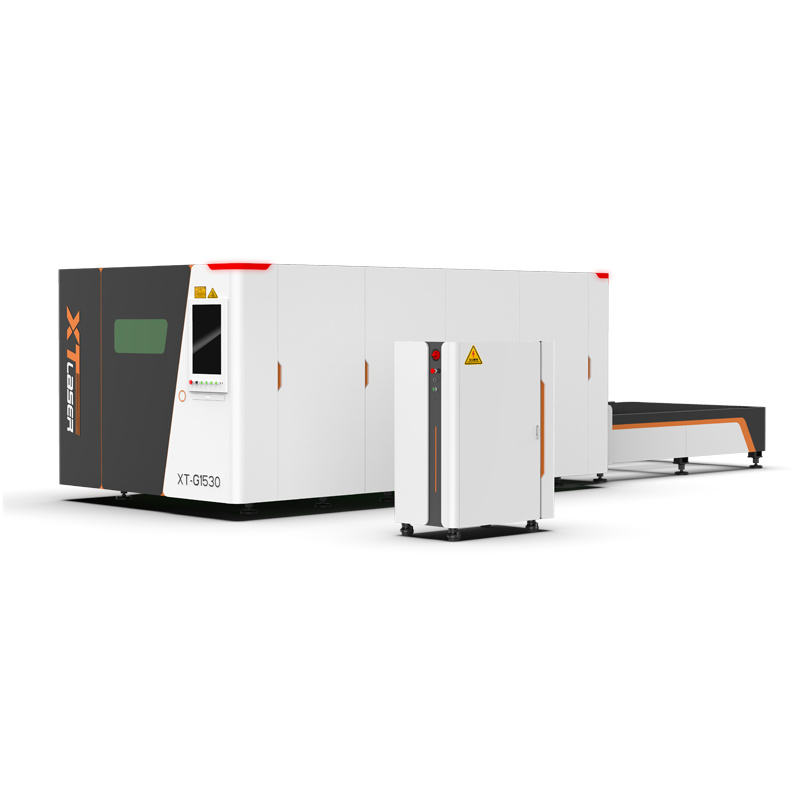 Fully Enclosed New CNC Fiber Laser Cutter with 1000W 1500W Laser Cutting Machines