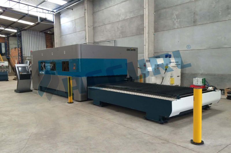 1kw/2kw Fiber Laser Metal Cutting Machine with Protective Cover