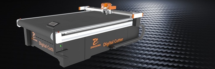 Oscillating Knife Flatbed Cutting Machine Digital Flatbed Cutter Machines