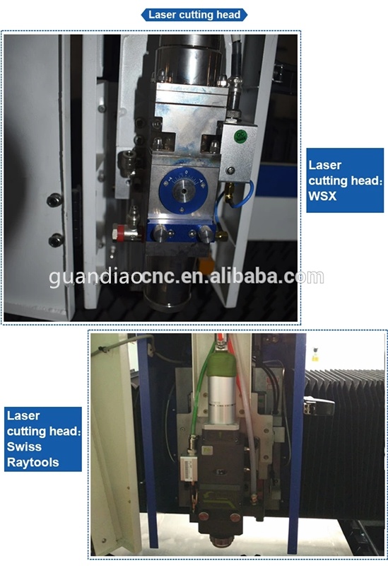 Industry Equipment 4kw/ 6kw Fiber Laser Cutting Machines for Sale