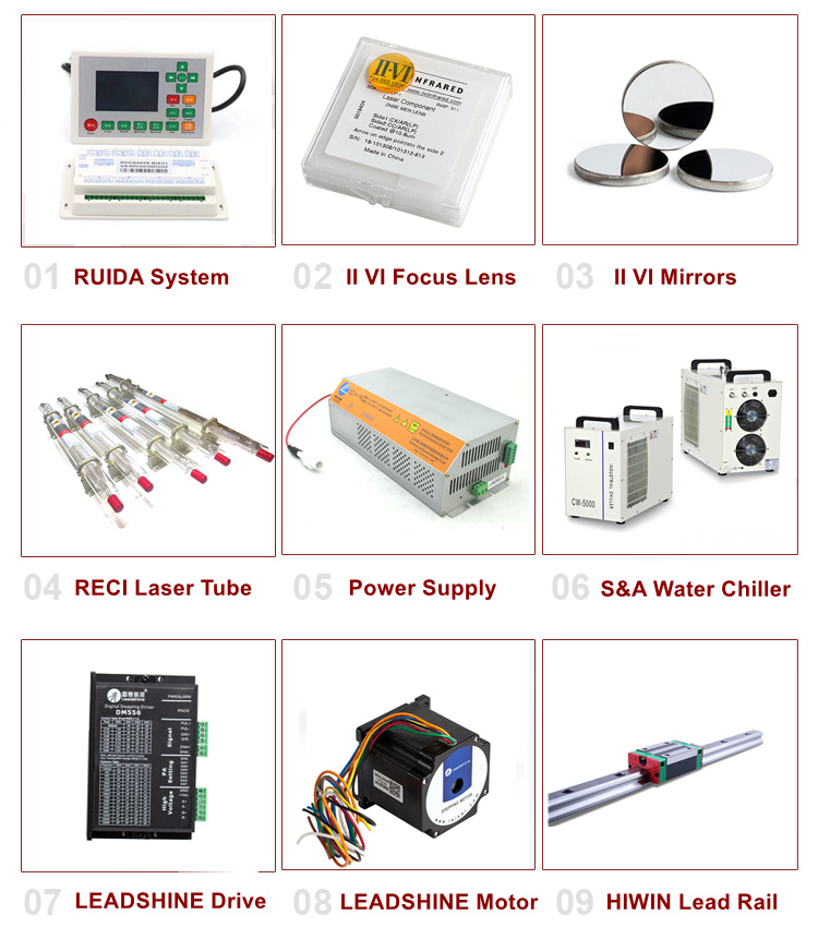 LC-1390-100W CO2 CNC Laser Cutter / Engraver/ Engraving/Cutting Machine 1390