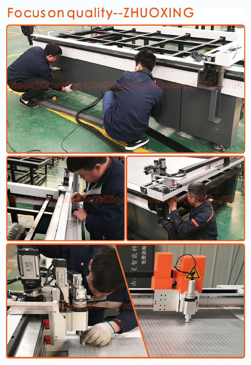 China Digital Oscillating Knife CNC Cutter Machines for Fabric