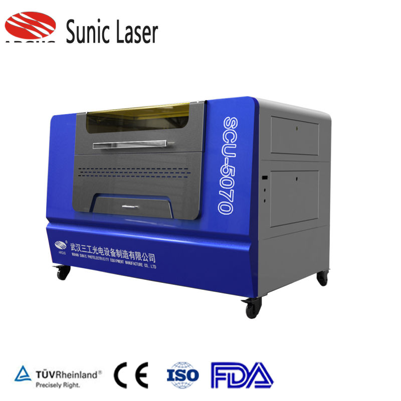 CO2 Laser Tube Engraving and Cutting Machine with Rotary for Glass, Wine Bottle
