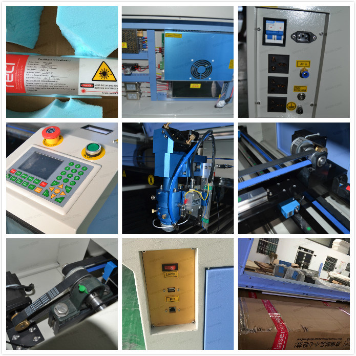 Mixed CO2 280W 1390 Metal CNC Laser Cutting Machine for Metal and Acrylic Cutting Machine