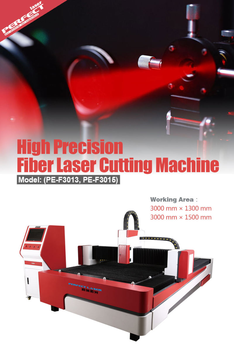 PE-F500-3015 Metal Fiber Laser Cutting Machine with Ce