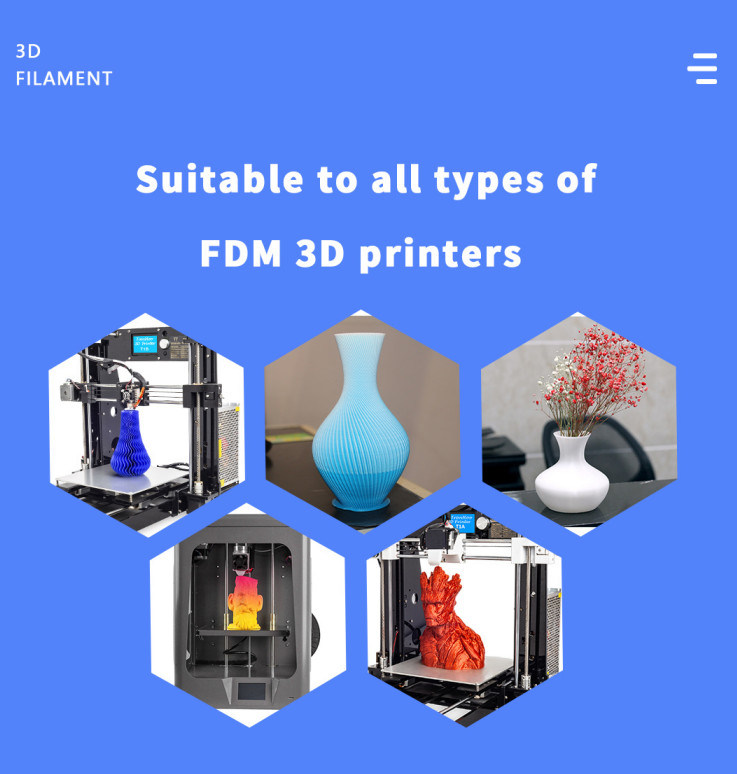 TPU 3D Printing Filament, 3D Printing Materials for 3D Printer