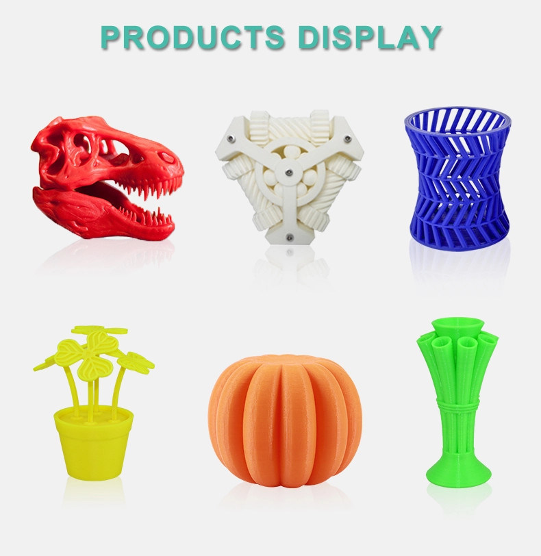 Eco Friendly China 3D Printer 3D Filaments Manufacturer 3D Filament PLA Rainbow Color