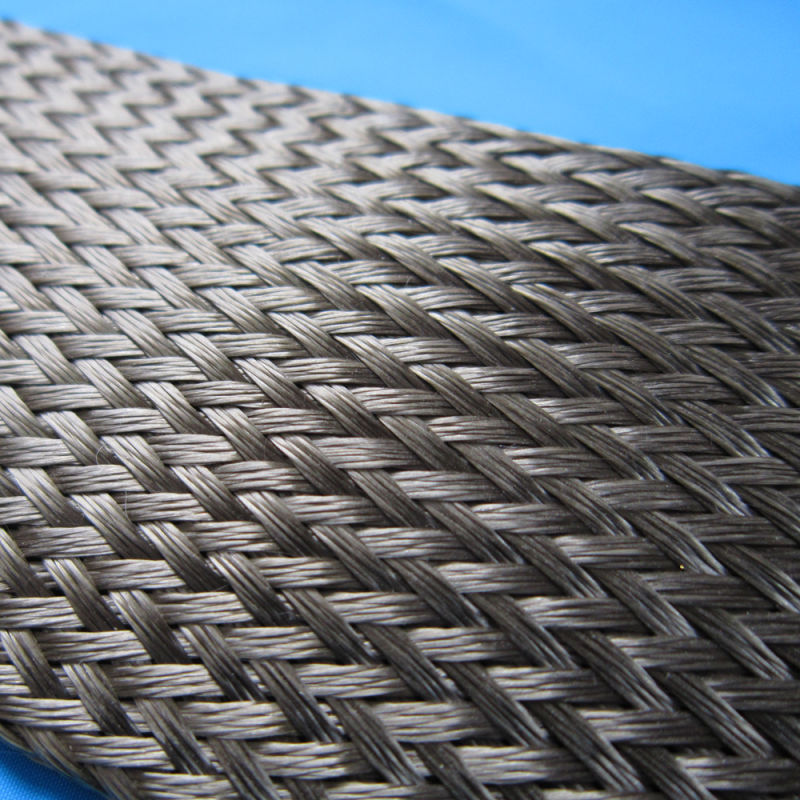 High Temperature Thermal Insulation Carbon Fiber Braided Sleeve