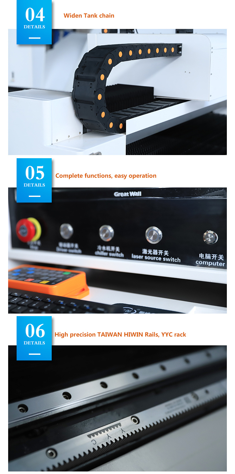 1.5kw Fiber Laser Cutting Machine Lowest Price Best Service