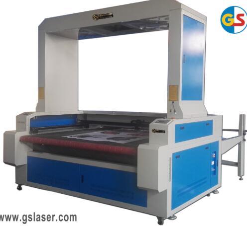 GS1610 100W CO2 Laser Machine Cut Fabric Cutting