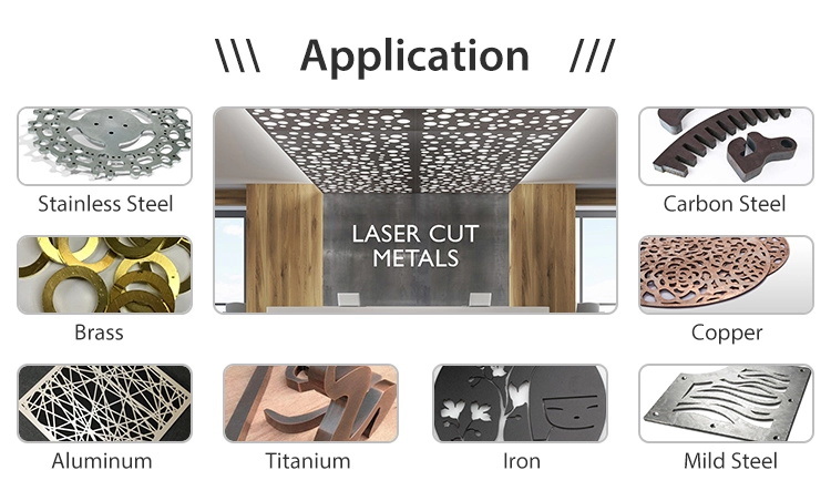 Metal Sheet Fiber Laser Cutting Machines 1000W