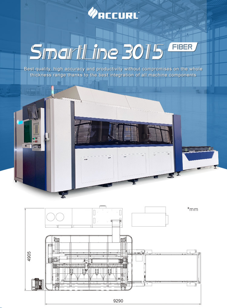 3015 4020 CNC Fiber Laser Cutting Machine for Metal Sheet Tube Machine