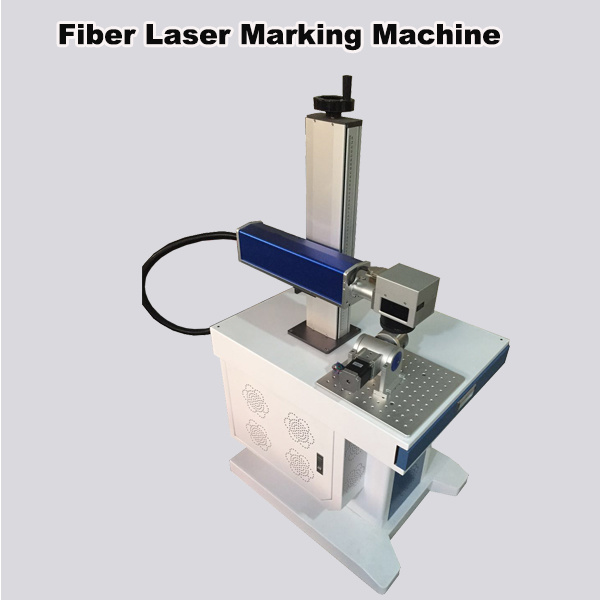 Portable Desktop Fiber Laser Marking Engraving Machinery for Small Business Jewelry Metal Plastic Mobile Phone Case Mark Printing