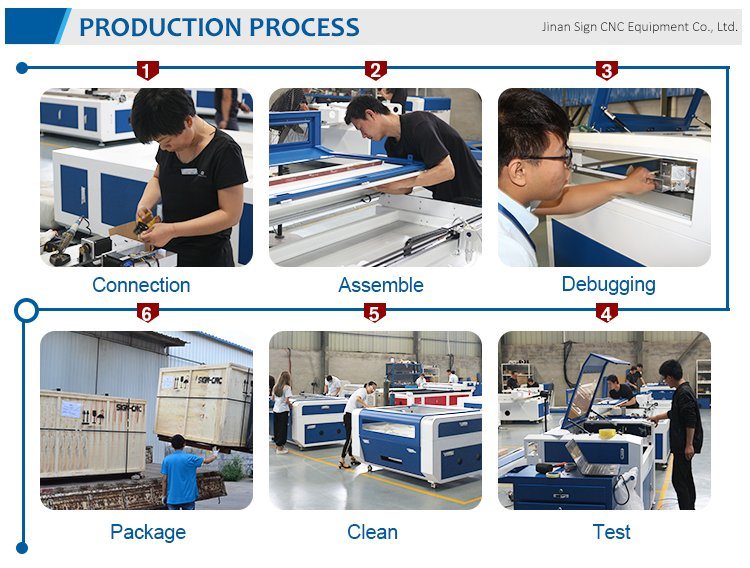 Jinan Reci 80W 1390 CO2 Laser Engraving Cutting Machine