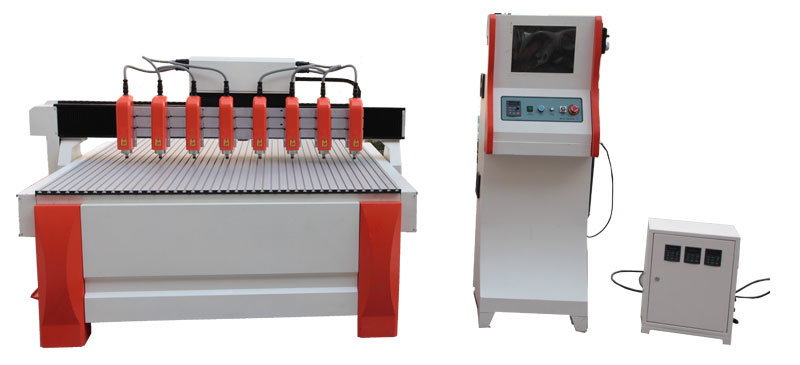 1612 Strong Structure Wood Router Cutting Carving Machine 6kw