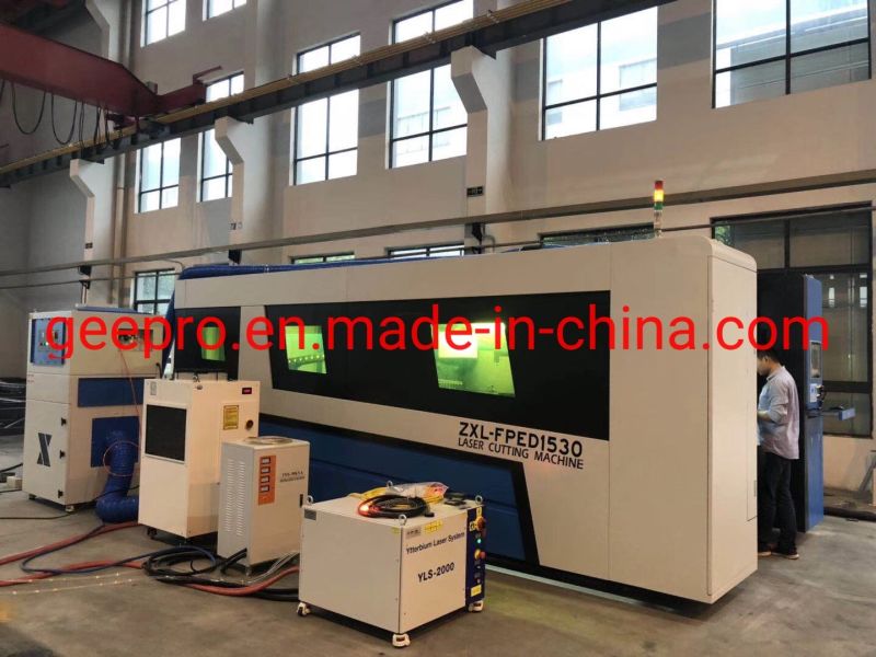 1500W-6000W Fiber Laser Cutting Machine for 10-25mm with Ipg Germany
