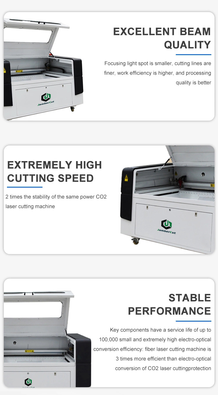 60W 80W 100W 130W 150W CO2 Laser Cutting and Engraving Machine 1390