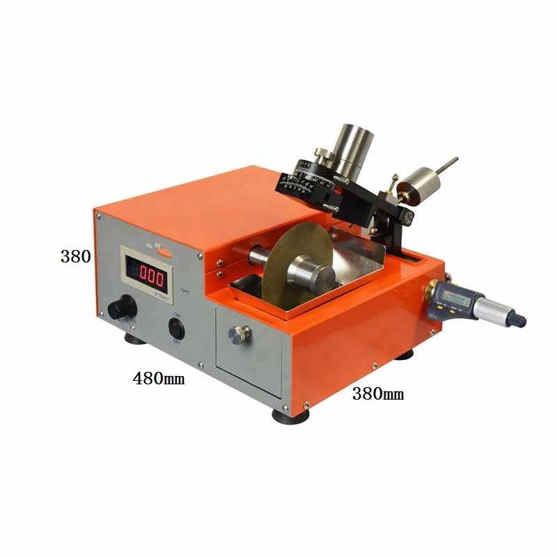 Ce-Certified Digital Low Speed Precision Cutting Machine with Precision Blades