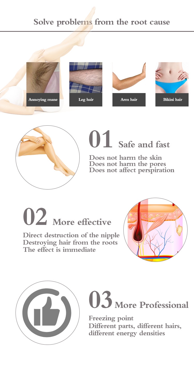 Painless Diode Laser 808 Diode Laser Portable Laser Hair Removal Machine Price with Best Quality