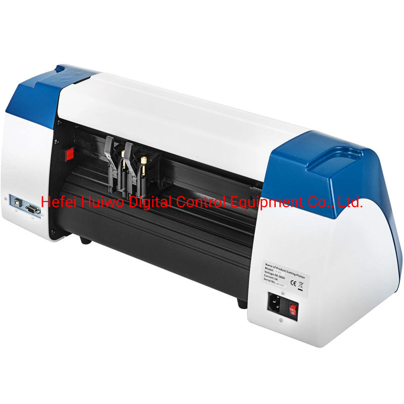 Blue Color No Standing Small Cutting Plotter Machine
