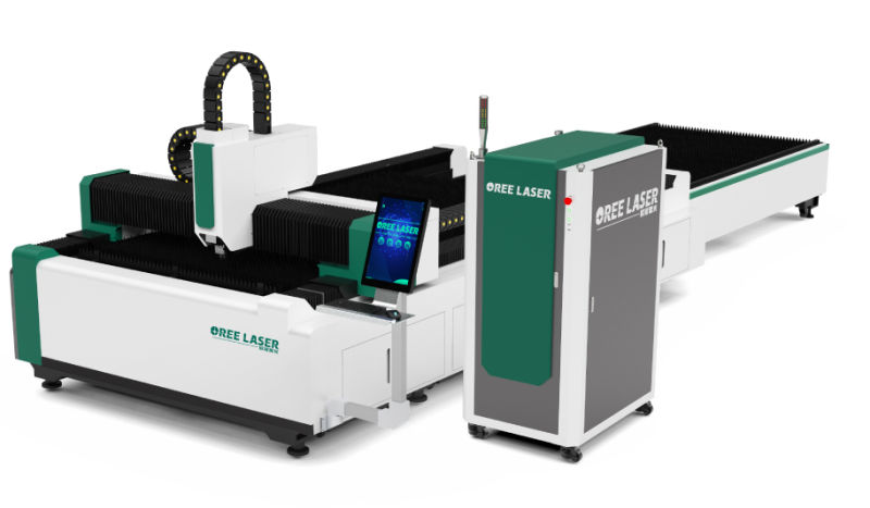 exchange table fiber laser cutting machine with high power quality manufacture