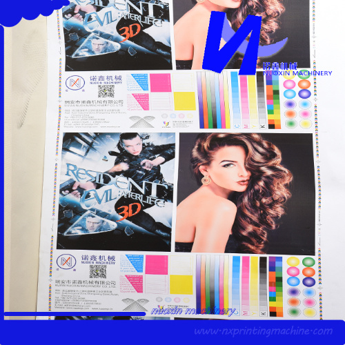4/6 Colour Ci Central Drum PE PP Pet PVC Paper Alumnium Foil Flexo Printing Machine