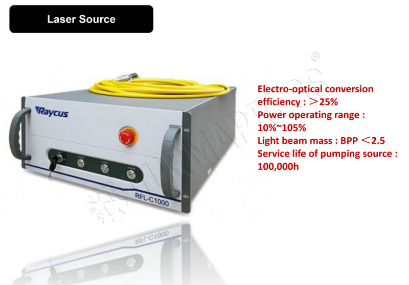 CNC 500W 1kw 2kw 3kw Fiber Metal Laser Cutting Machine for Sale 3015