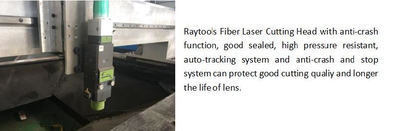 High-Speed 20m/Min Laser Cutting Machine for Metal Steel Fiber 1000W