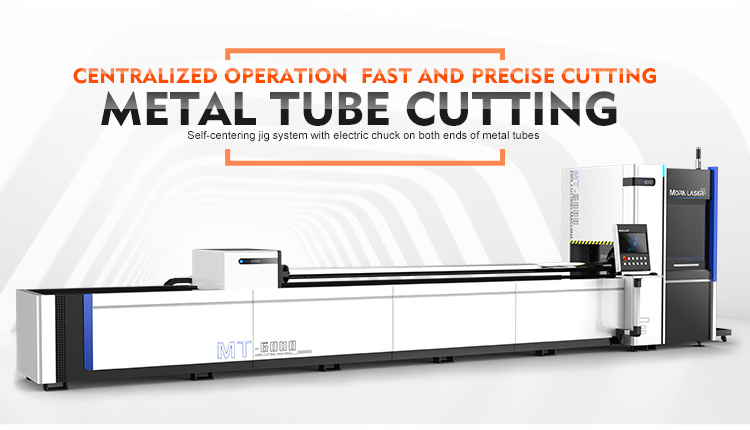 10mm Steel Cutting Pipe Fiber Laser Cutting Machine/Metal Tube Fiber Laser Cutting Machine
