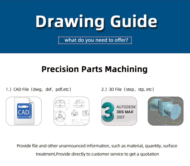 High Precision Plastic Milling/Turning Plating CNC Precision Machining Parts