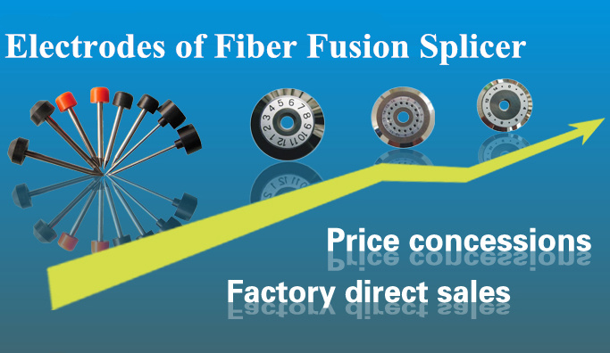 Fiber Optic Fusion Splicer Splicing Machine Replacement Electrode Kl-280e 300t 500e 510 520e